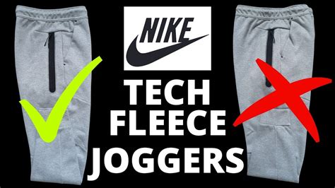 how to spot fake nike tech fleece joggers|nike tech fleece joggers black and grey.